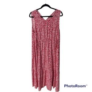 Penningtons Red Floral Maxi Dress